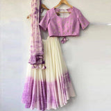 Multi Color Designer Party Wear Lehenga Choli For Girls