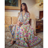 Audacious Party Wear Gown Salwar Suits Dress In Low Rate