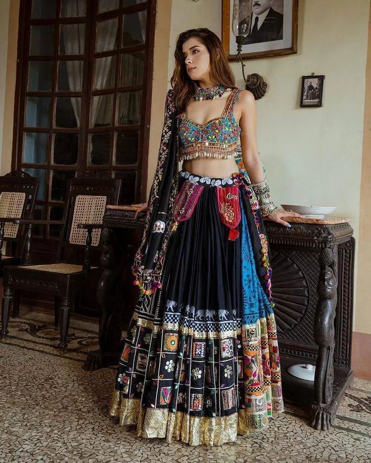 Anarkali Fancy Party Wear Silk Lehenga Choli Designs