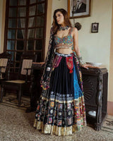 Anarkali Fancy Party Wear Silk Lehenga Choli Designs