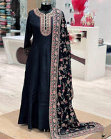 Heavy Butter Fox Georgette Anarkali Multi Gown