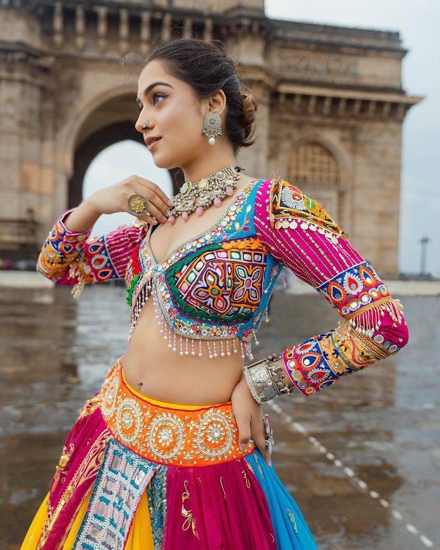 Festival Wear Navratri Lehenga Choli Designs Online