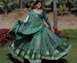 Multi Color Festival Wear Lehenga Choli For Women