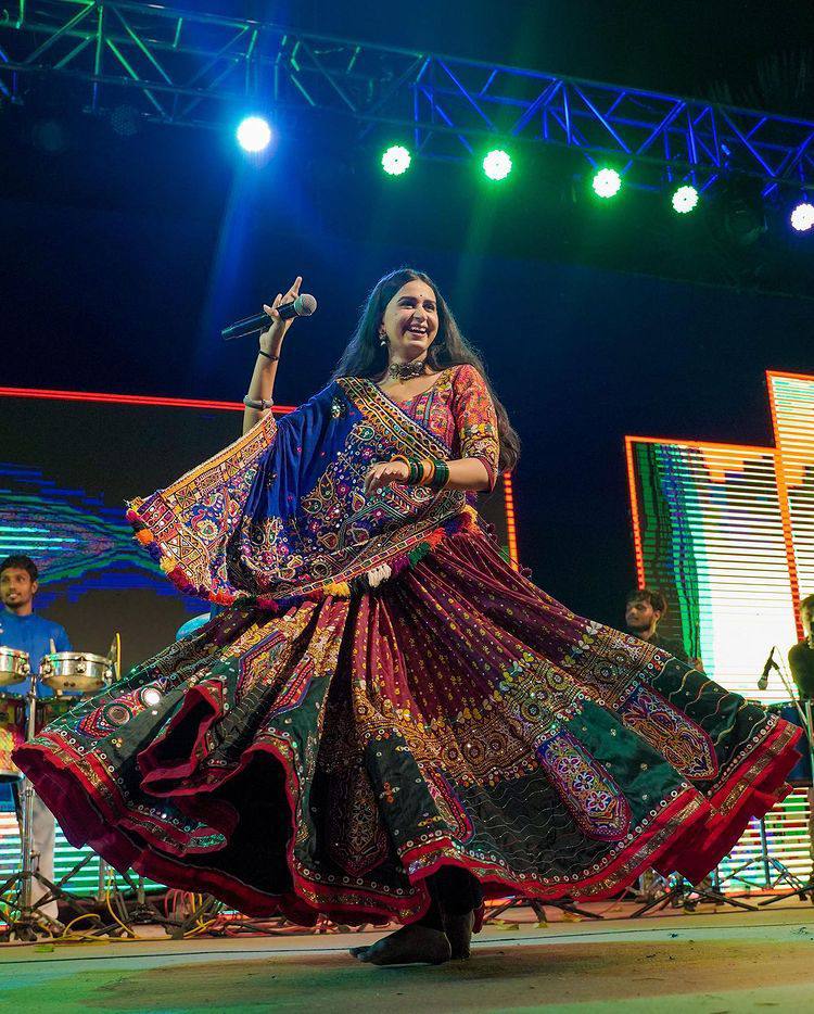 Multi Color Heavy Work Festival Wear Attractive Lehenga Choli