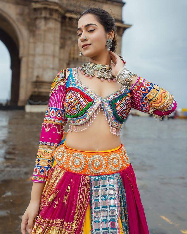 Most Favorite Multi Color Navratri Lehenga Choli