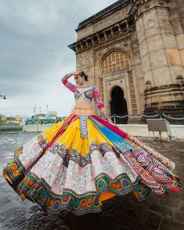 Most Favorite Multi Color Navratri Lehenga Choli
