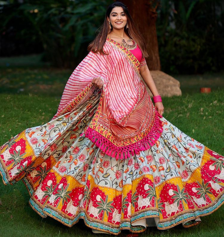 Presenting Designer Navratri One Piece Lehenga Choli