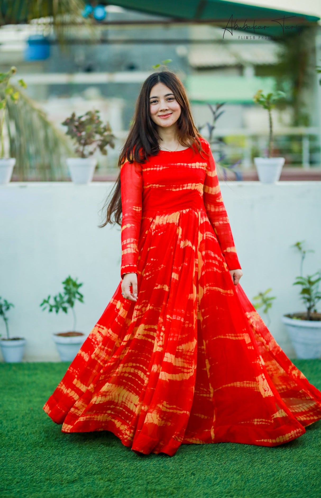 Latest Pure Georgette Printed Work Gown In Low Rate