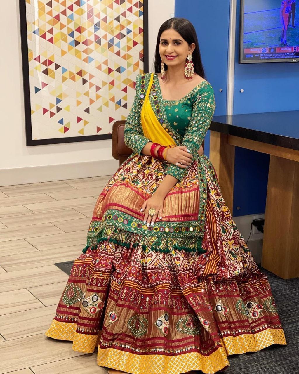 Navratri Multi Color Buy Online Lehenga In Lower Rate