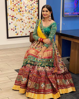 Navratri Multi Color Buy Online Lehenga In Lower Rate