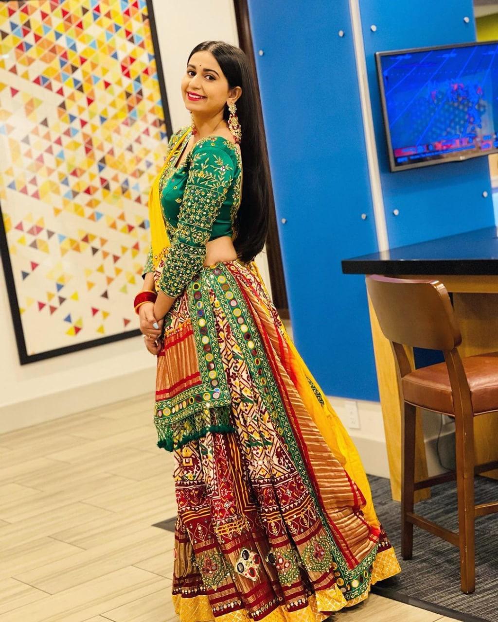 Navratri Multi Color Buy Online Lehenga In Lower Rate