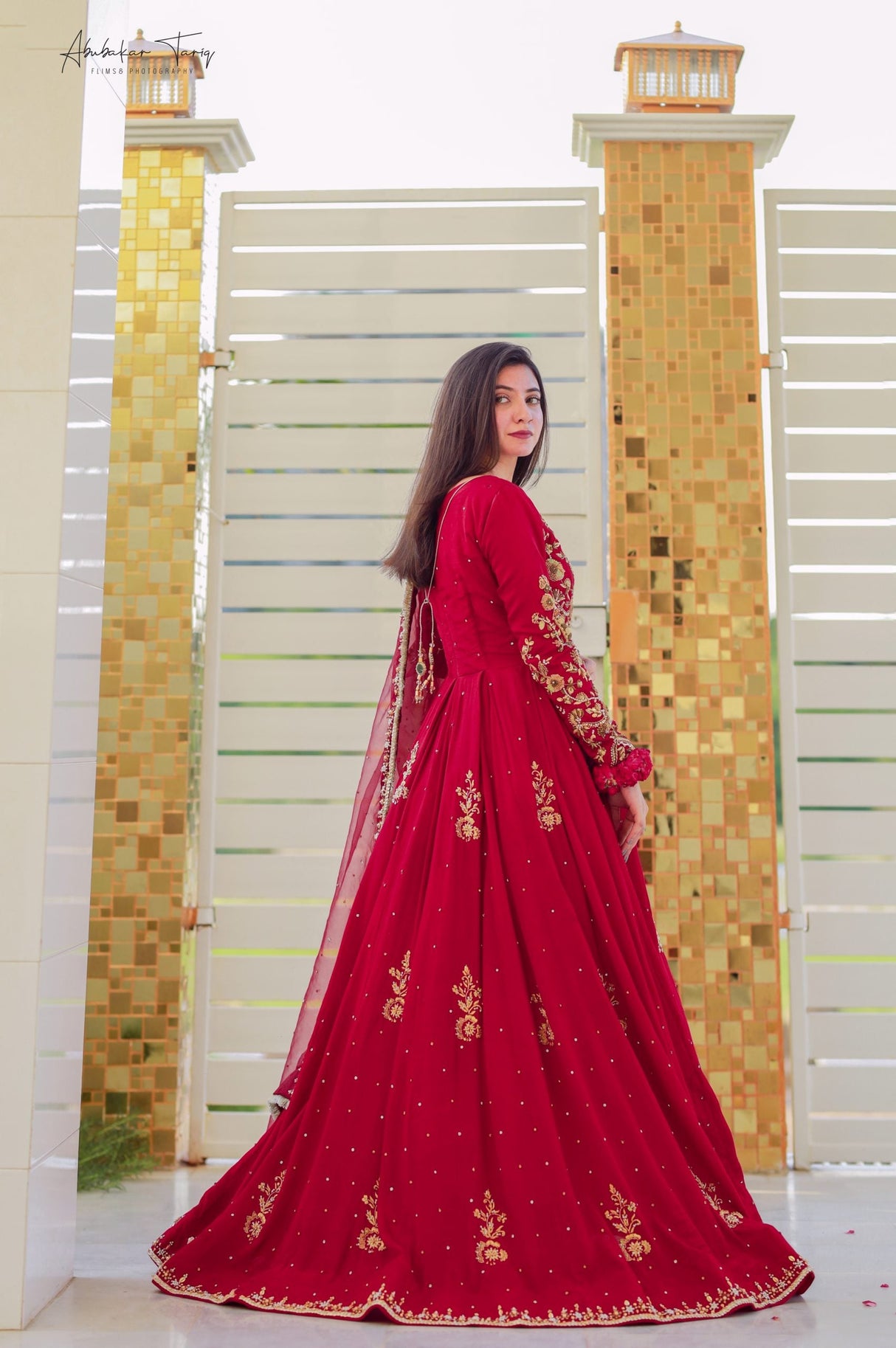 Best Designer Trendy Red Gown Designs For Girls