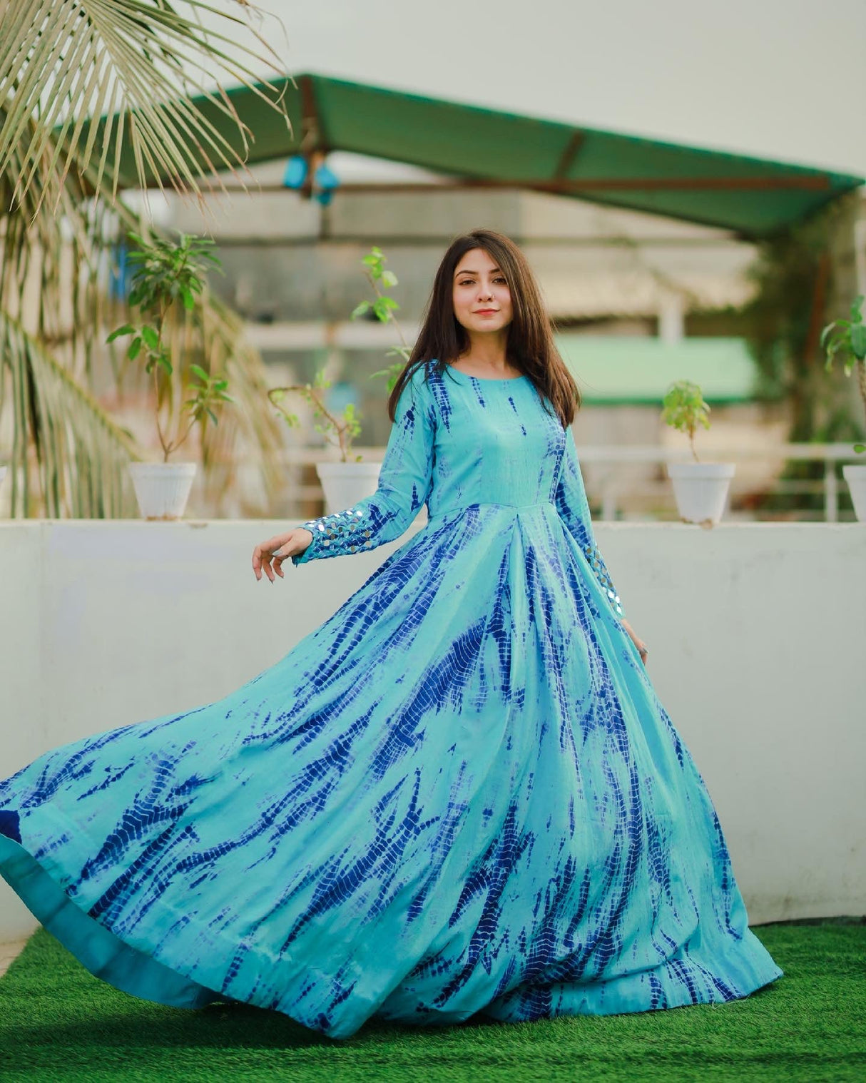 Designer Party Wear Lower Rate Printed Gown Designs