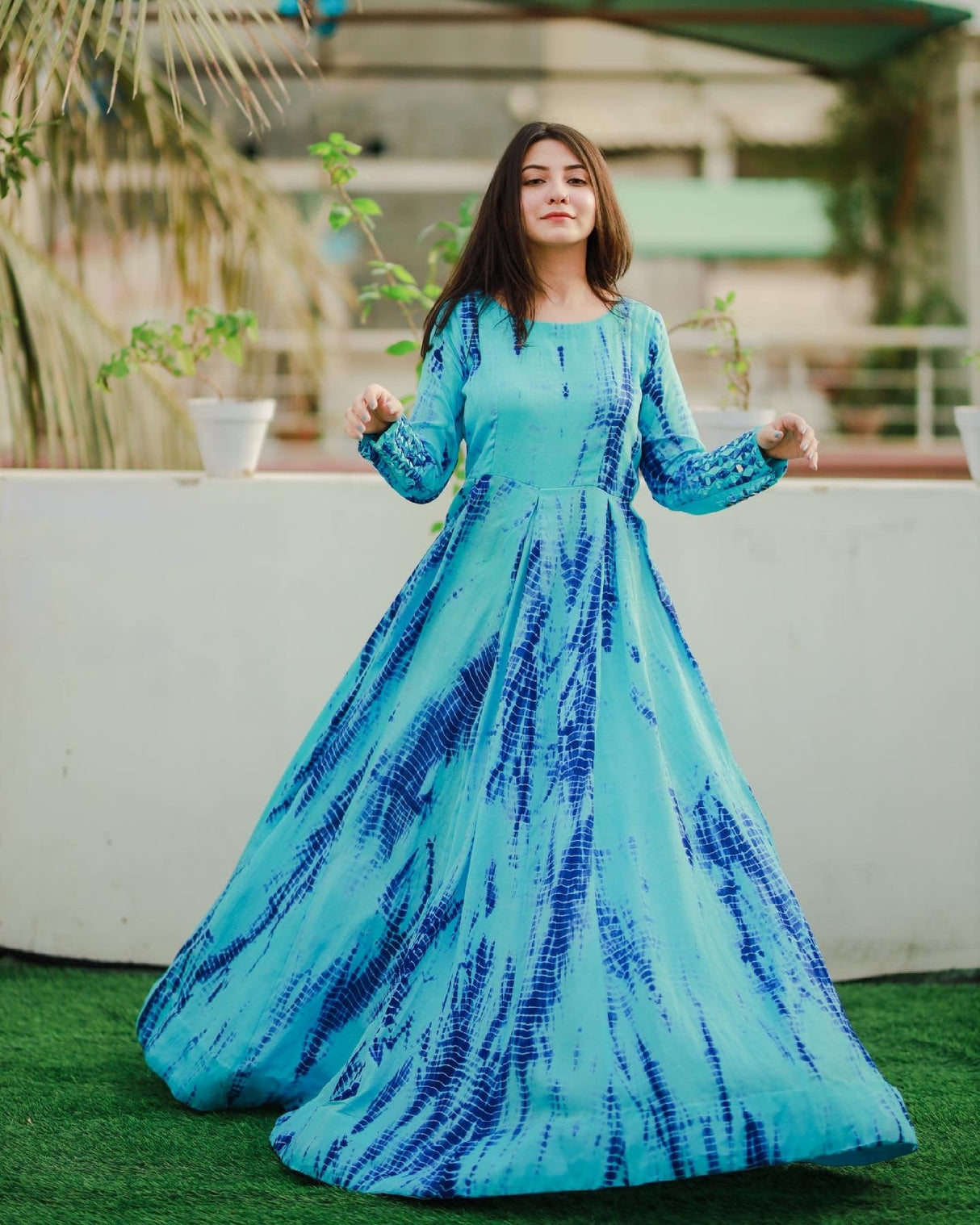 Designer Party Wear Lower Rate Printed Gown Designs