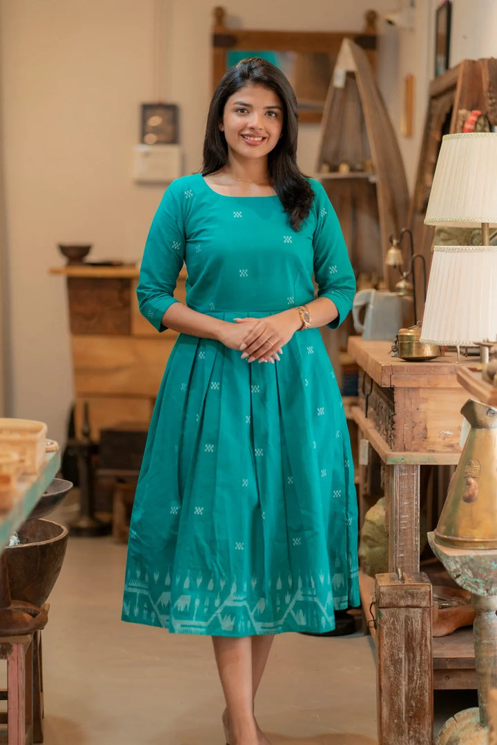 K-59 PURE COTTON JAMDHANI MAXI