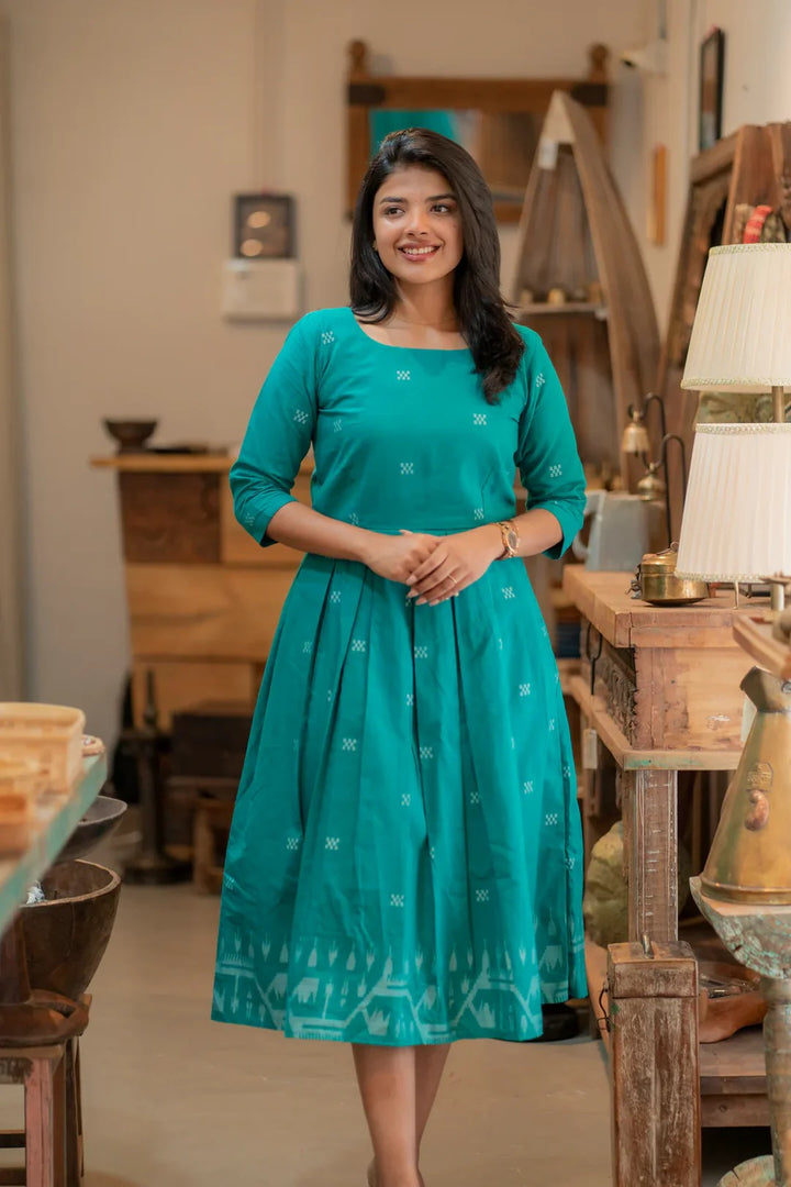 K-59 PURE COTTON JAMDHANI MAXI